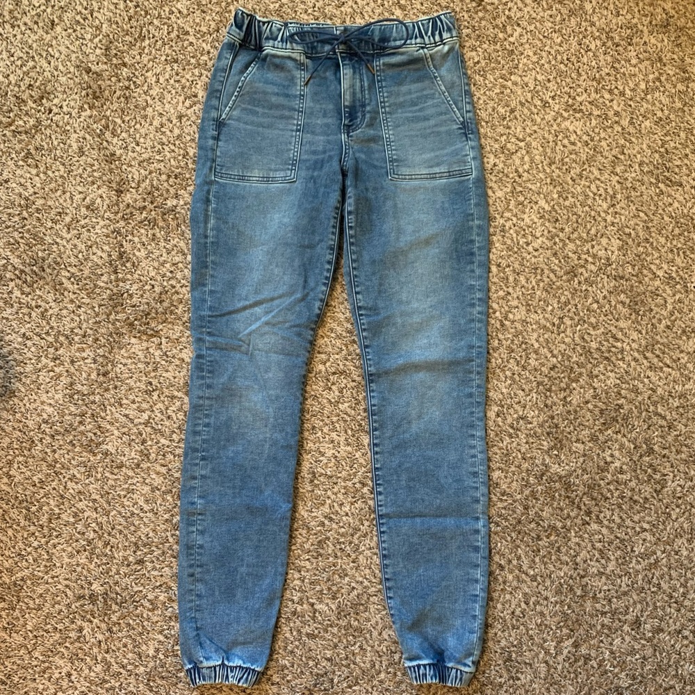 NWOT American Eagle High Waisted Jegging Jogger Size 4 LONG